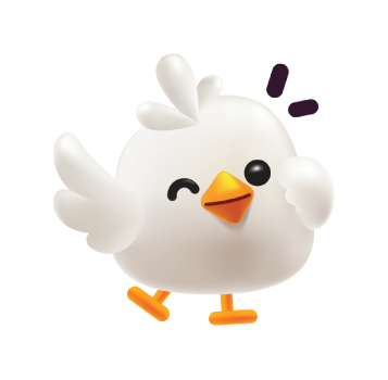 Ray, Brite Bird mascot